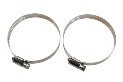 New OEM Echo V495000430, 21040004260 Steel Hose Clamps Qty 2 NOS