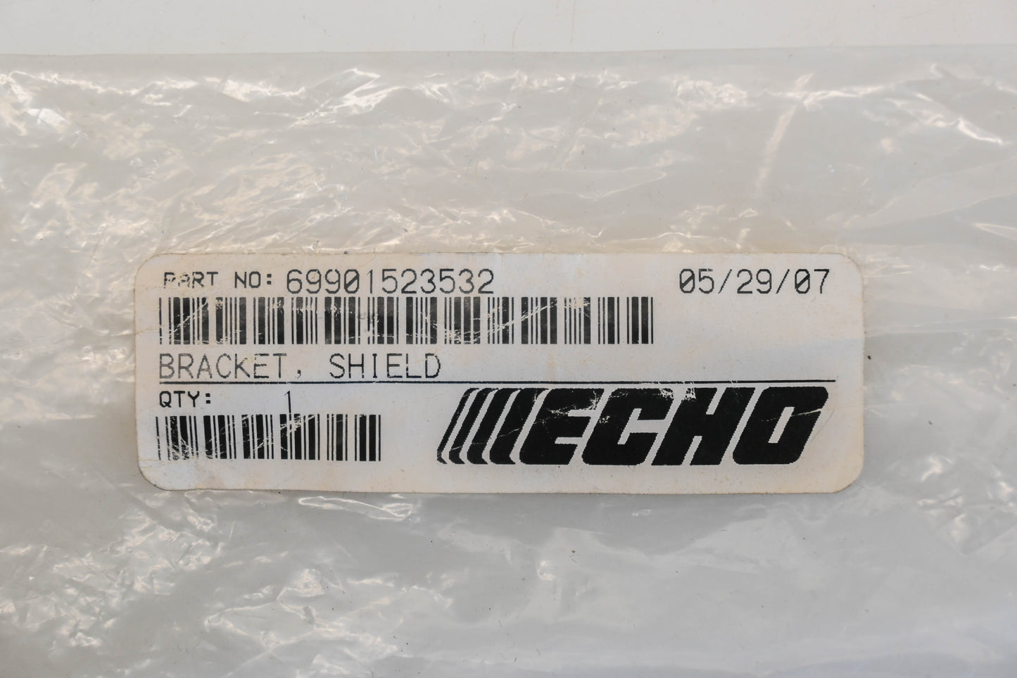 New OEM Echo 69901523532 Metal Shield Bracket NOS