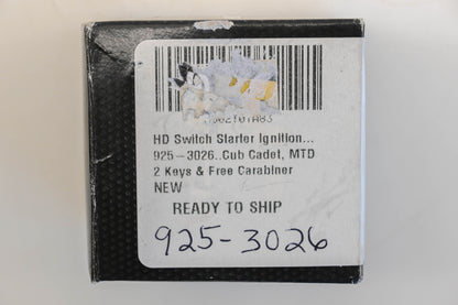 HD Switch 925-3026 Ignition Switch Kit NOS