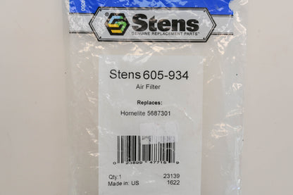 Stens 605-934, 5687301 Air Filter NOS