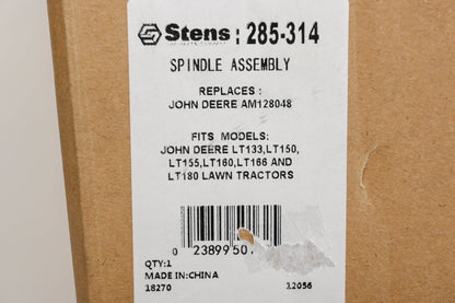 Stens 285-314, AM128048 Spindle Assembly NOS