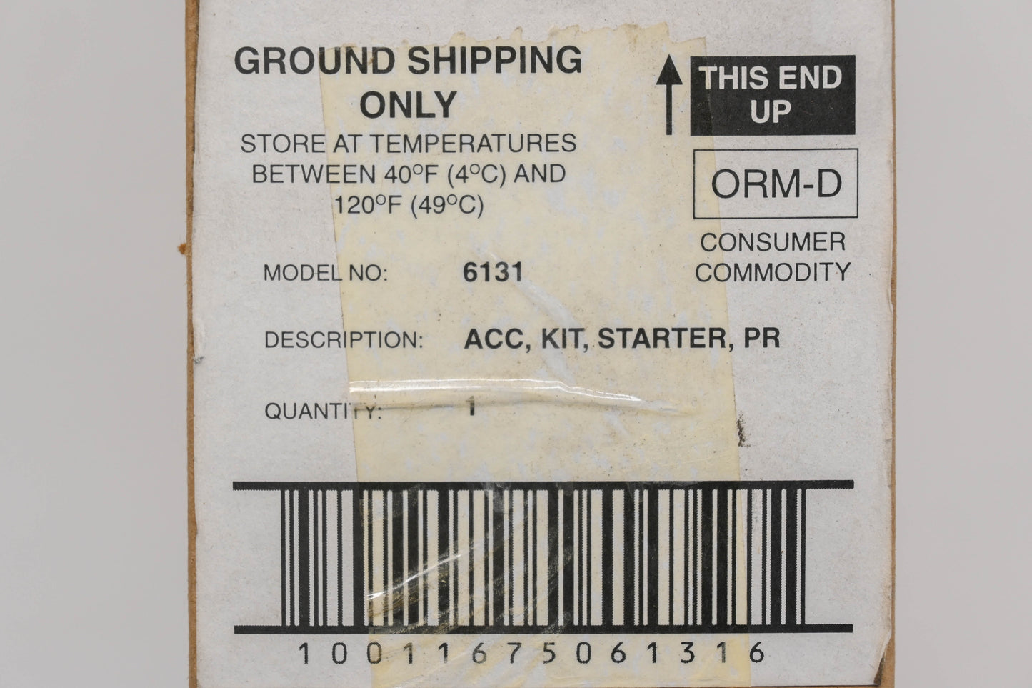 New OEM Briggs & Stratton 6131 Pressure Washer Starter Kit NOS