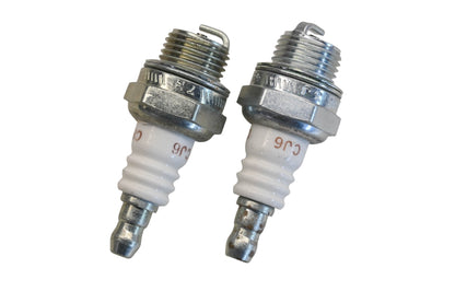 Champion CJ6 Copper Spark Plugs Qty 2 NOS