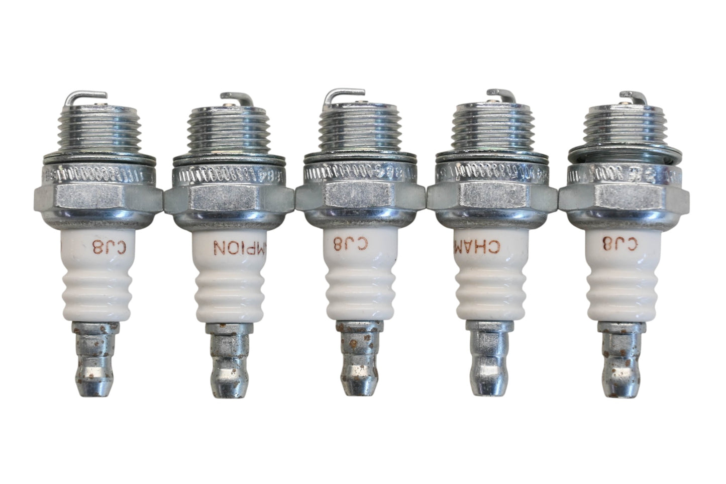 Champion CJ8 Copper Spark Plugs Qty 5 NOS
