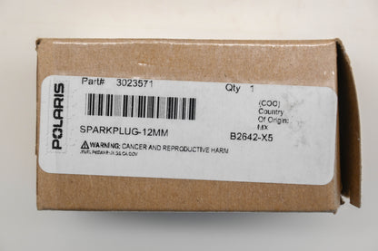 New OEM Polaris 3023571, 5684 12mm Spark Plug NOS