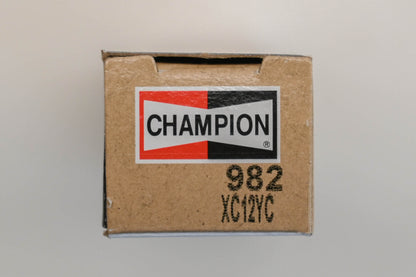 Champion XC12YC Copper Spark Plugs Qty 2 NOS