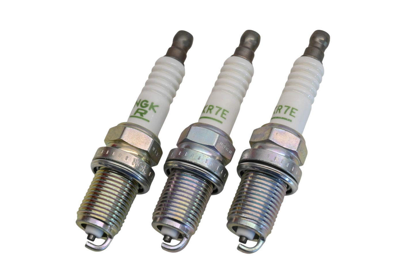 NGK BKR7E V-Power Spark Plugs Qty 3 NOS
