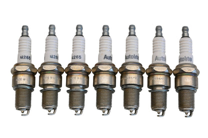 Autolite 4265 Spark Plugs Qty 7 NOS
