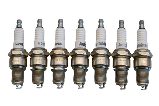 Autolite 4265 Spark Plugs Qty 7 NOS