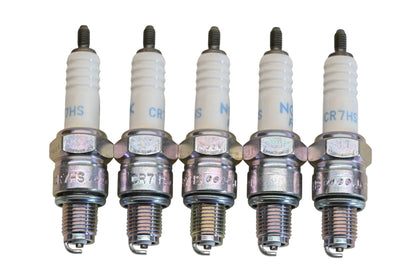 NGK CR7HS Spark Plugs Qty 5 NOS