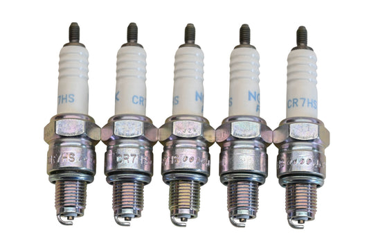 NGK CR7HS Spark Plugs Qty 5 NOS