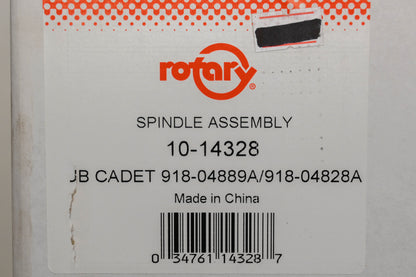 Rotary 10-14328 Spindle Assembly NOS