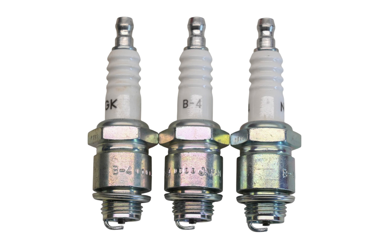 NGK B-4 Spark Plugs Qty 3 NOS