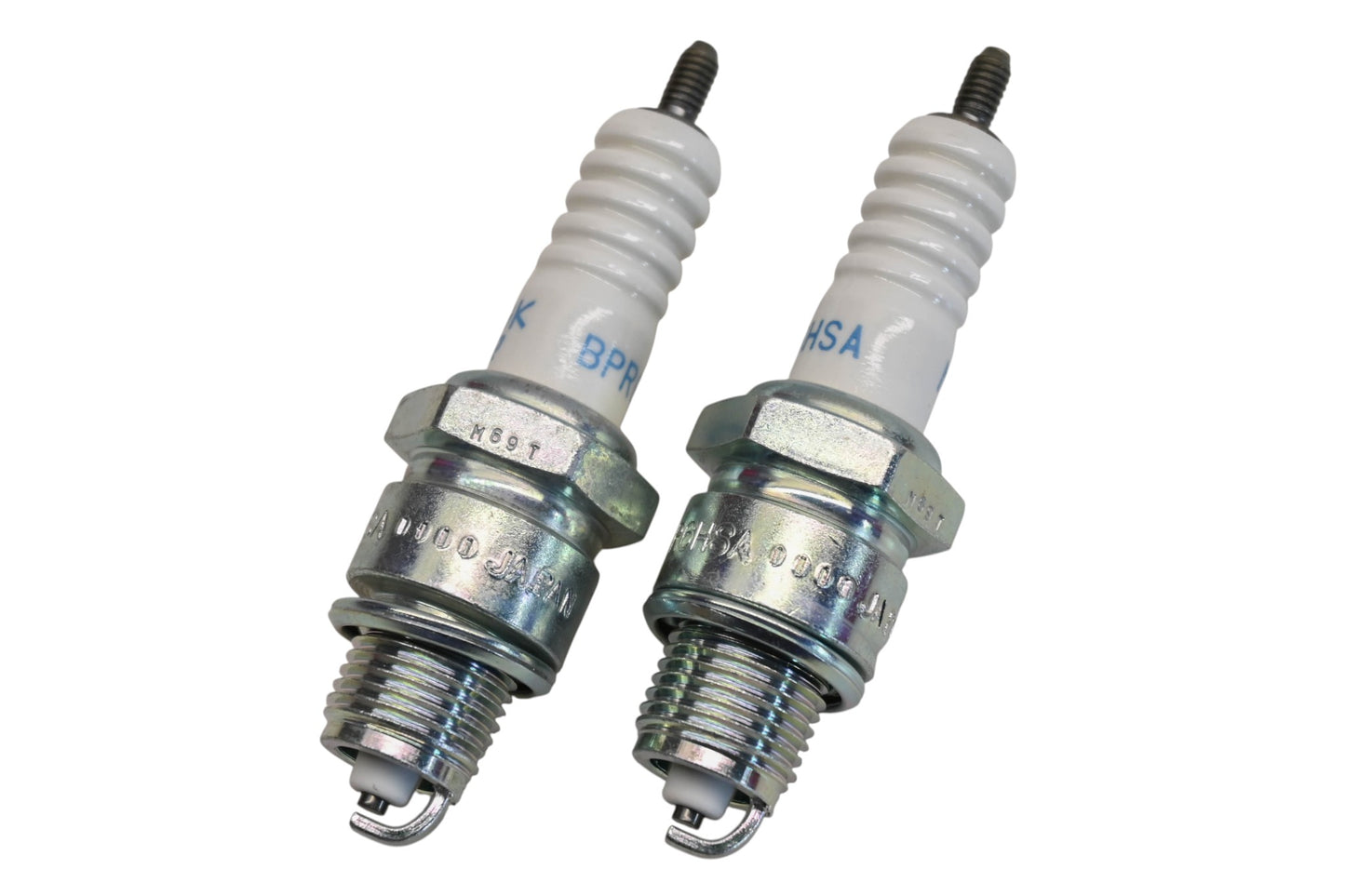 NGK BPR6HSA Spark Plugs Qty 2 NOS