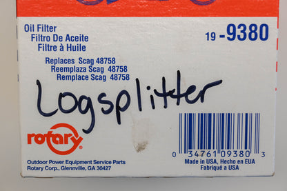 Rotary 19-9380 Transmission Oil Filter NOS