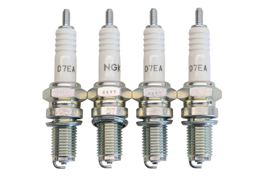 NGK D7EA Spark Plugs Qty 4 NOS