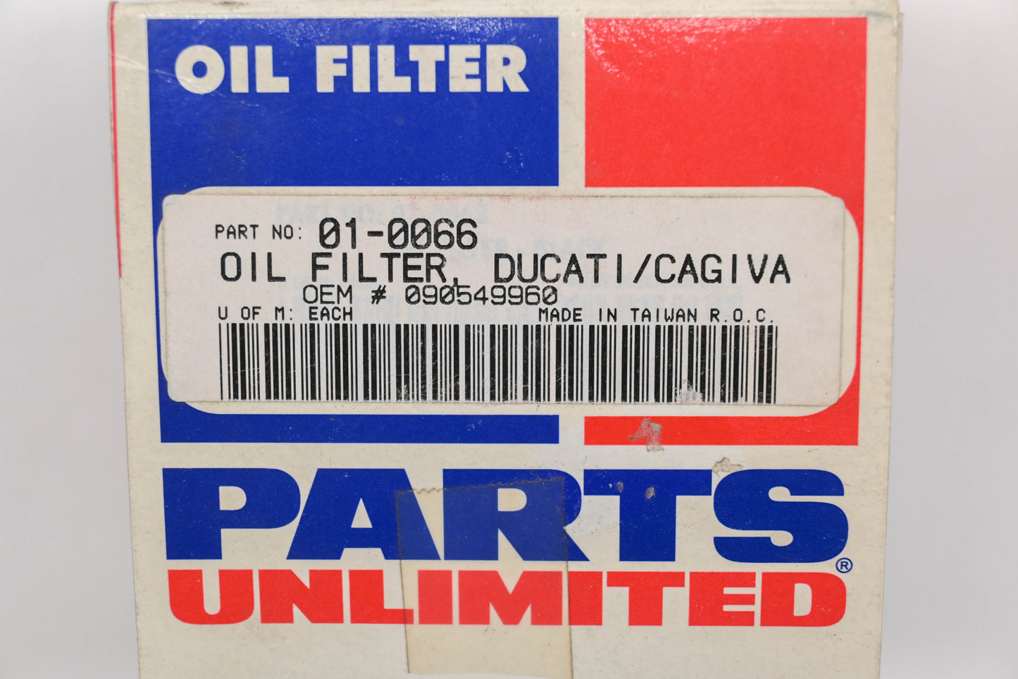Parts Unlimited 01-0066 Oil Filter NOS