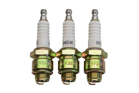 NGK B6S Spark Plugs Qty 3 NOS