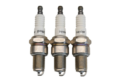 Savior BP6E Spark Plugs Qty 3 NOS