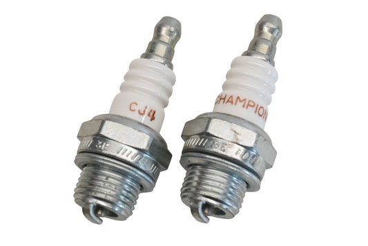 Champion CJ4 Spark Plugs Qty 2 NOS