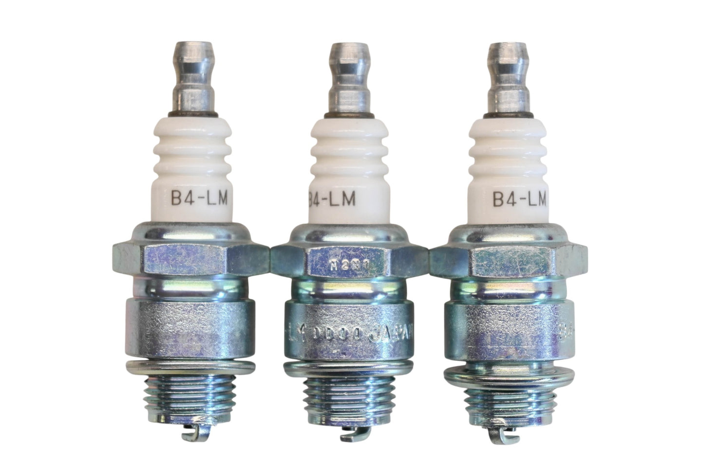 NGK B4-LM Spark Plugs Qty 3 NOS
