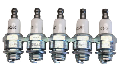 NGK CS5, CJ14 Spark Plugs Qty 5 NOS