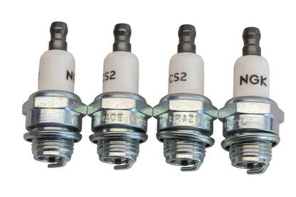 NGK CS2, CJ8 Spark Plugs Qty 4 NOS