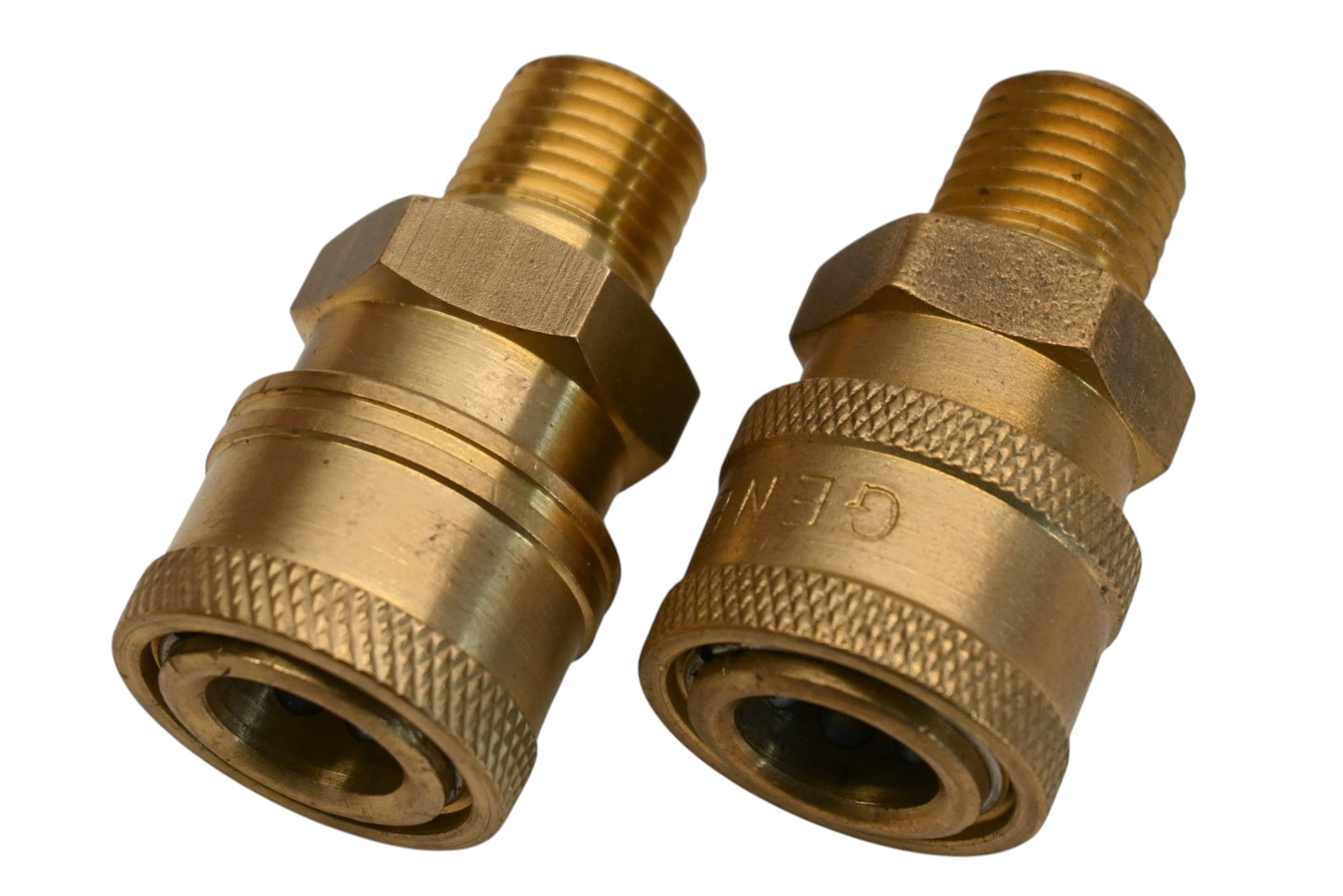 Rotary 48-9419, 8102.0303.00 1/4" x MPT Brass Sockets Qty 2 NOS