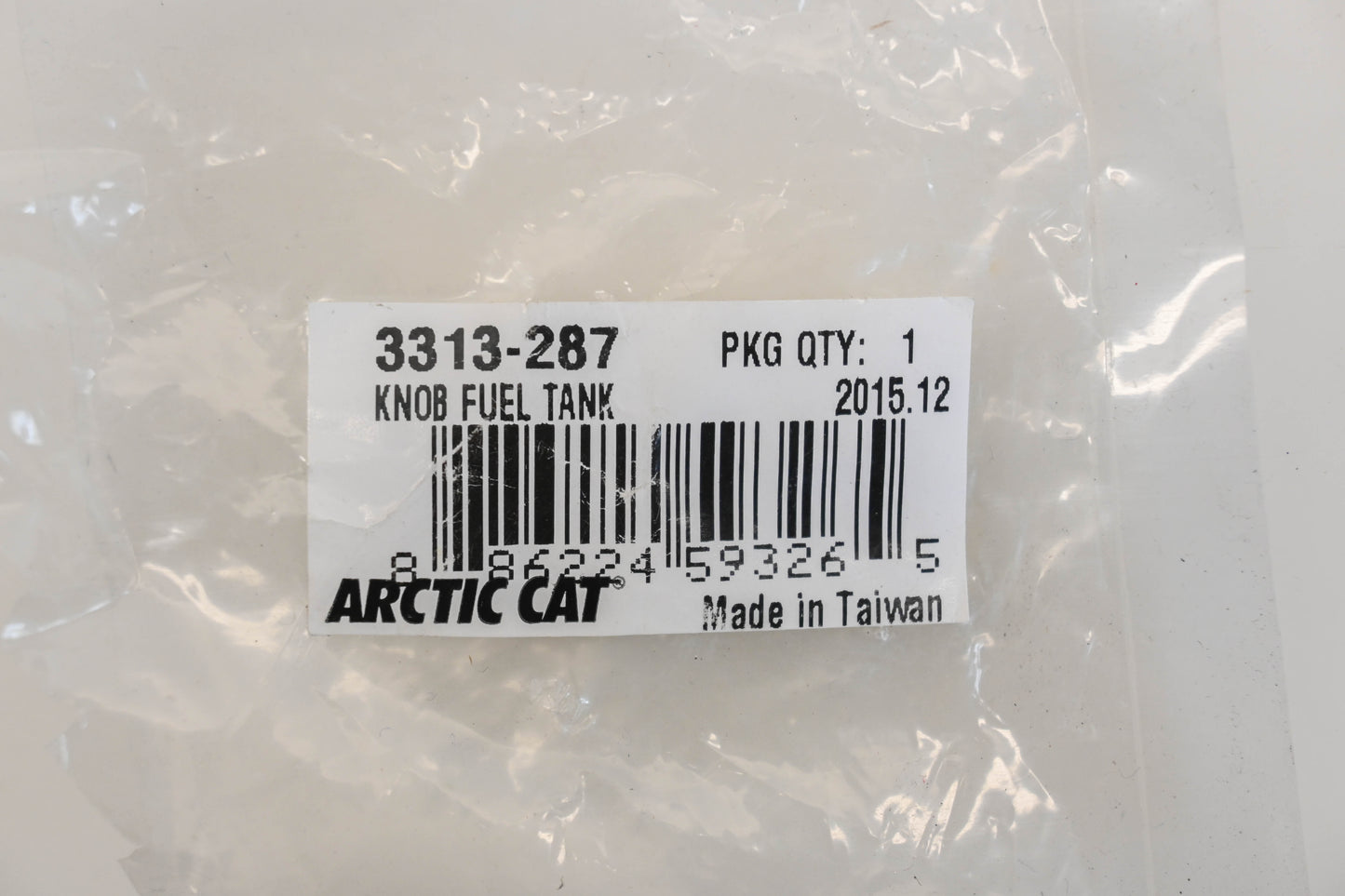 New OEM Arctic Cat 3313-287 Fuel Tank Knob NOS