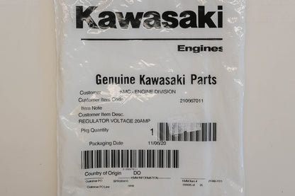 New OEM Kawasaki 21066-7011 20A Voltage Regulator NOS
