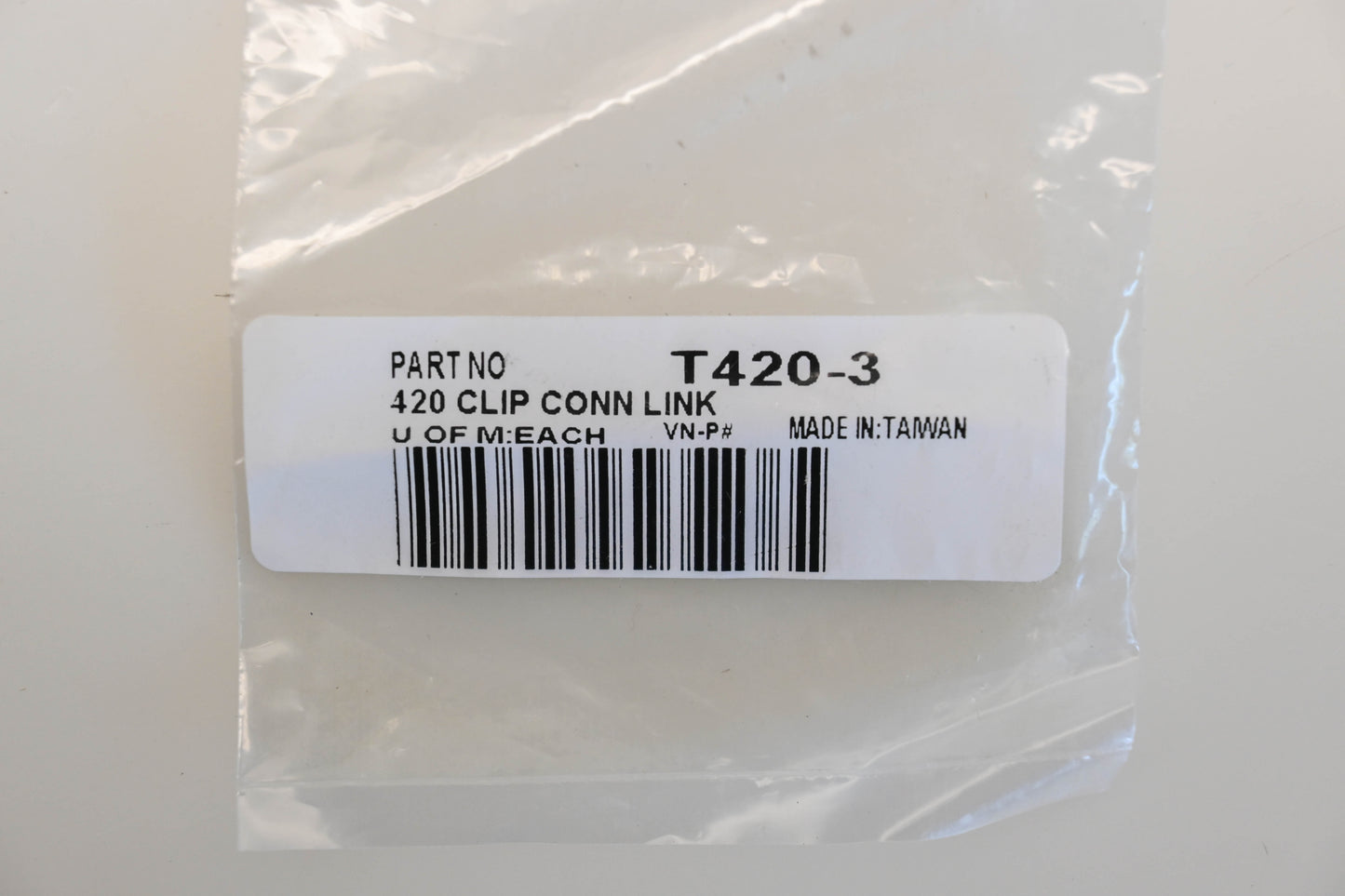 Parts Unlimited T420-3 #420 Connecting Link Kit NOS