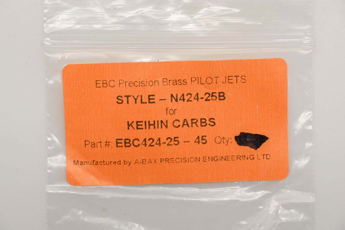 EBC EBC424-25-45 #45 Brass Pilot Jets Qty 3 NOS