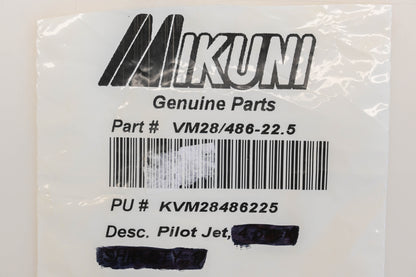 Mikuni VM28/486-22.5 #22.5 Pilot Jets Qty 2 NOS