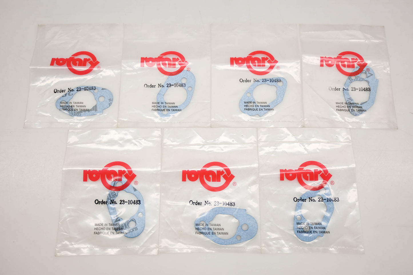 Rotary 23-10483, 16228-ZL8-000 Intake Gaskets Qty 7 NOS