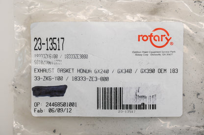 Rotary 23-13517, 18333-ZK6-Y00, 18333-ZE3-800 Exhaust Gaskets Qty 9 NOS