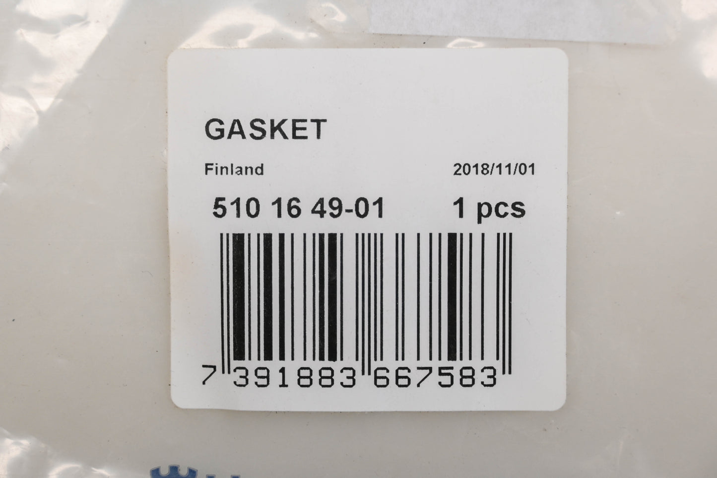 New OEM Husqvarna 510 16 49-01, 510164901 Cylinder Gasket NOS