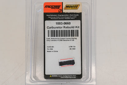Moose Racing 1003-0660 Carburetor Repair Kit NOS