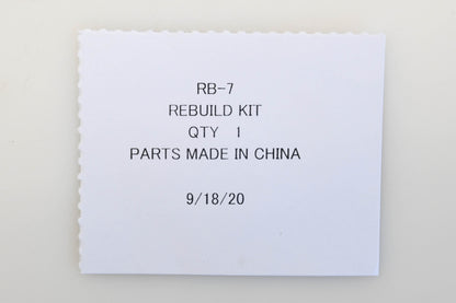 Zama RB-7 Carburetor Repair Kit NOS