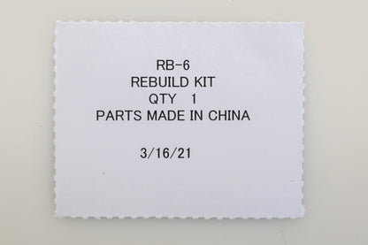 Zama RB-6 Carburetor Repair Kit NOS