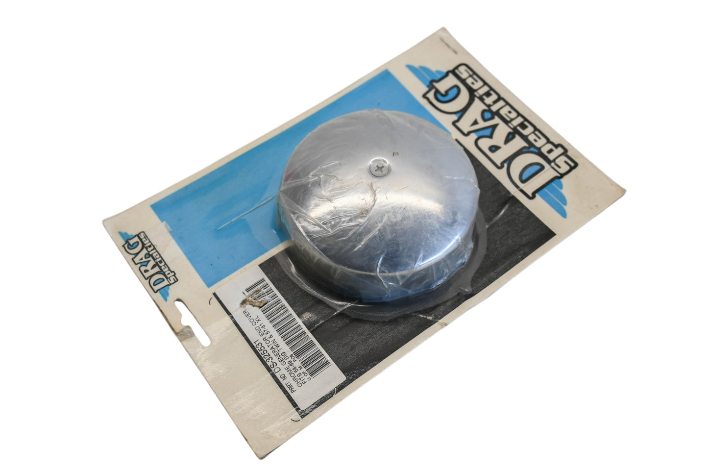 Drag Specialties DS-325531 Chrome Generator End Cover Kit NOS