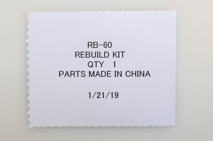 Zama RB-60 Carburetor Repair Kit NOS