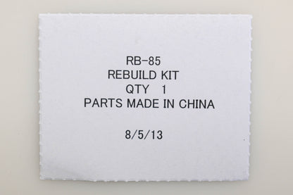 Zama RB-85 Carburetor Repair Kit NOS