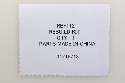 Zama RB-112 Carburetor Repair Kit NOS