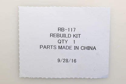 Zama RB-117 Carburetor Repair Kit NOS
