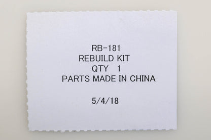 Zama RB-181 Carburetor Repair Kit NOS