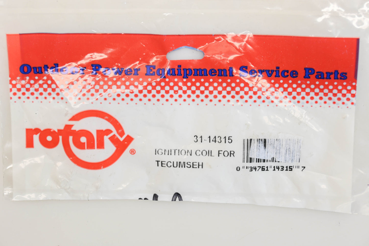 Rotary 31-14315, 36344A Ignition Coil NOS