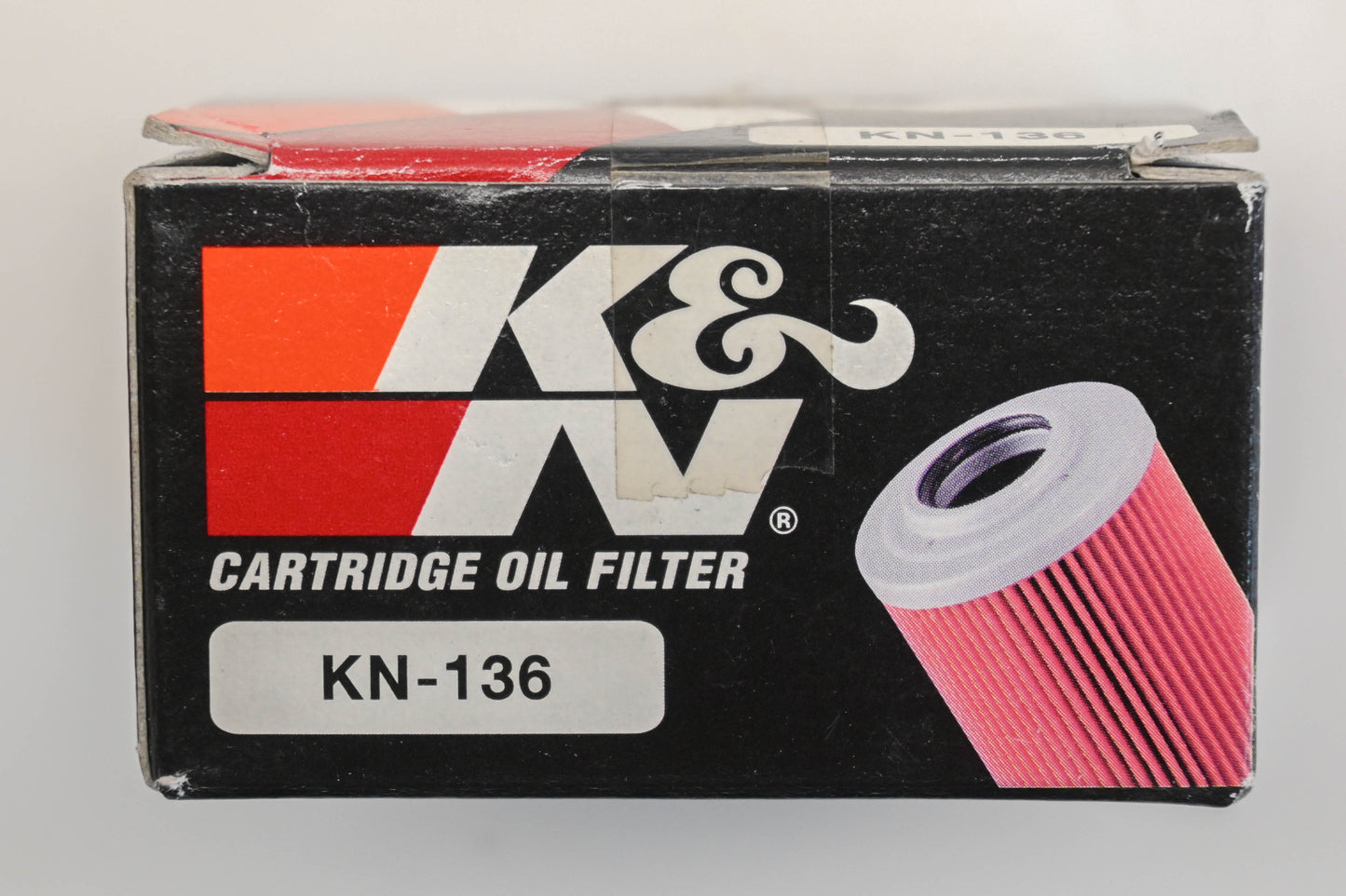 K&N KN-136 Cartridge Oil Filter NOS
