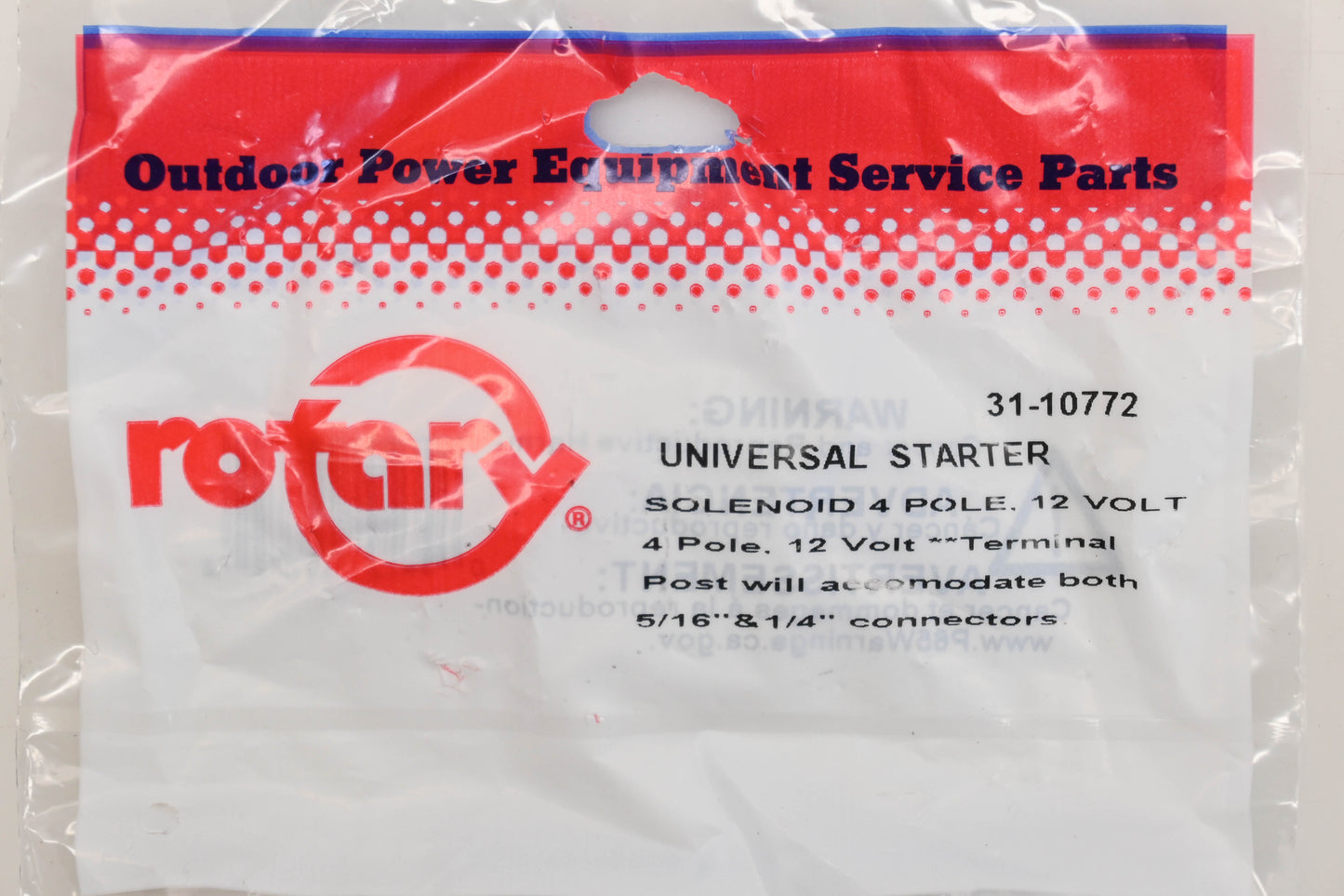 Rotary 31-10772 Universal Starter Solenoid NOS