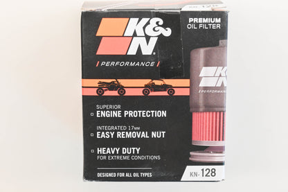 K&N KN-128 Oil Filter NOS