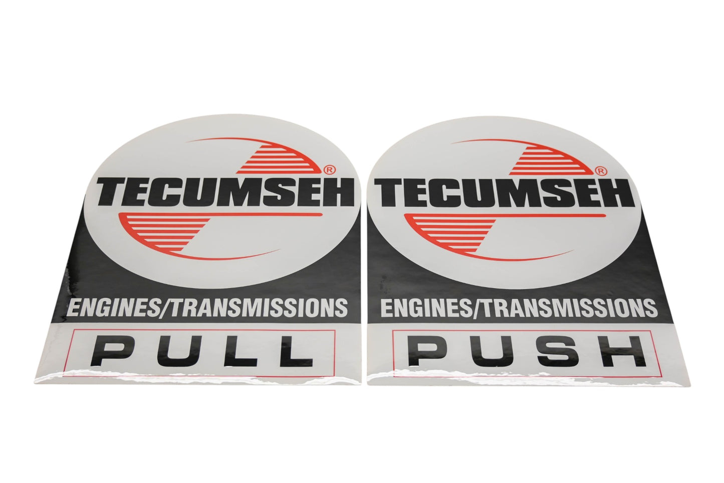 New OEM Tecumseh 696196 Decals Qty 2 NOS